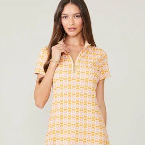 Spartina 449 Ollie Geo Print Pique Dress Size XL